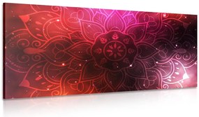 Stampa su tela – Mandala con sfondo galattico