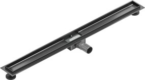 Mexen Flat corpo per scarico lineare 100 cm, grigio canna di fucile spazzolato - 1E15100