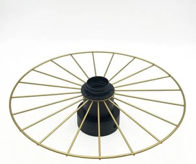 Applique MONTANA 1xE27/15W/230V diametro 30 cm oro