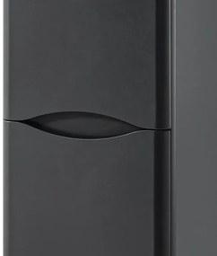 Colonna bagno sospesa 140 cm antracite 2 ante reversibili Zen