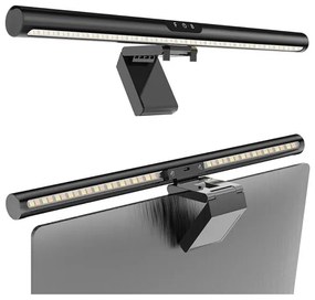 Illuminazione touch dimmerabile LED per monitor 42 cm 5W 5V 3000-6000K nera