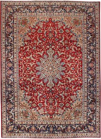 Isfahan Tappeto persiano 420 x 310 Rosso (Iran) Annodato A Mano