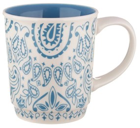 Tazza mug 400 ml Bandana blu