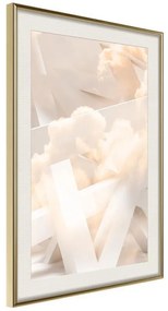 Poster  Cloud Nine  Cornice Quadri Cornice d'oro con passe-partout, Larghezza x Altezza Home decor 20x30