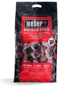 Bricchetti di Carbone Weber da 8Kg Accessori Barbecue Carbonella