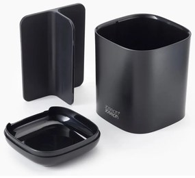 Portaspazzolini in plastica nero EasyStore - Joseph Joseph