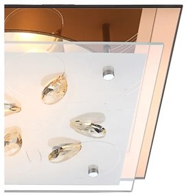 Globo 40412-2 - Plafoniera AYANA 2xE27/40W/230V