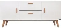 Credenza madia bianca in stile nordico NO08CR