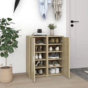 Scarpiere 2 Pz Rovere Sonoma 32x35x70 Cm İn Truciolato /