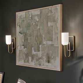 Kichler KL-SOLIA-1W-CPZB - Lampada da bagno a LED SOLIA 1xG9/3W/230V IP44, finitura oro