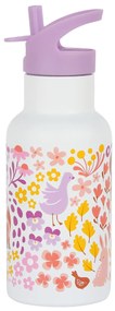 A Little Lovely Company - borraccia in acciaio inox, 350 ml - giardino fiorito