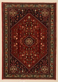 Abadeh Tappeto persiano 110x150 (Iran) Annodato A Mano