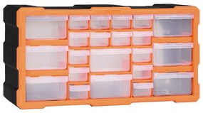 Mobile Contenitore Con 22 Cassetti 49x16x25,5 Cm /