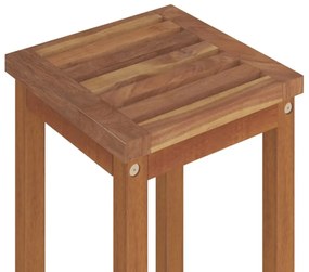 Set da Bar per Giardino 3 pz in Legno Massello di Acacia