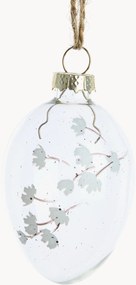 Decorazioni pasquali a forma di uovo fatte a mano Florisse, set da 6