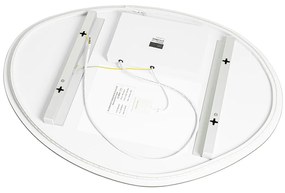 Specchio da bagno 80 cm con LED dimmerabile a 3 livelli con touch - Biba