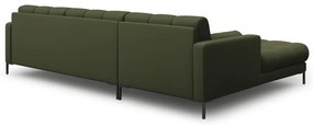 Divano angolare verde (angolo sinistro) Bali - Cosmopolitan Design