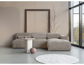 Divano angolare componibile beige (con penisola a destra) Flex Felix – Miuform