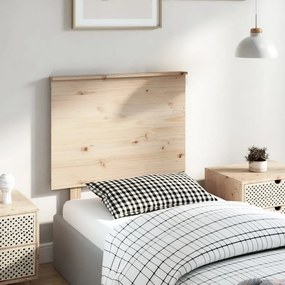 Testiera Per Letto 79x6x82,5 Cm Legno Massello Di Pino /