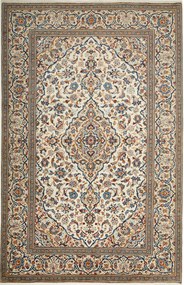 Kashan Tappeto persiano 200x310 Beige (Iran) Annodato A Mano
