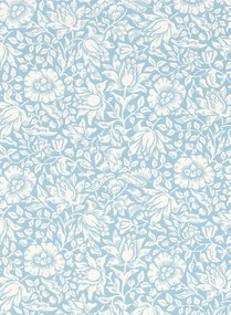 Morris & Co Tapete Simply Mallow - Powder Blue