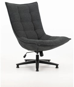 Poltrona grigio scuro Cave – Marckeric