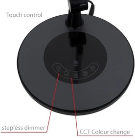 Brilo - Lampada da tavolo LED dimmerabile con funzione Touch LED/6,6W/230V 3000/4000/6000K