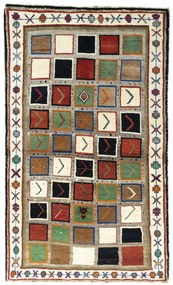Gabbeh Tappeto persiano 130x220 (Iran) Annodato A Mano