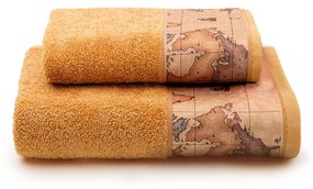 Asciugamano con Ospite in Cotone Geo Classic Standard