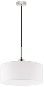 Eglo - Lampadario LED a cavo TUNJA 1xE27/60W/230V bianco