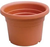 Vaso cilindrico dahlia ics pp terracotta cm 30 h.cm 21 (12 pezzi) Ics