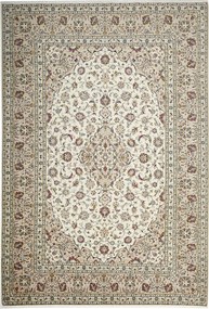 Kashan Tappeto persiano 200 x 290 Beige (Iran) Annodato A Mano