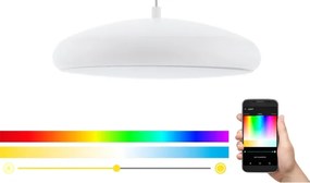 Eglo 33765-LED RGBW Lampadario dimmerabile a sospensione con filo RIODEVA-C LED/27W/230V 2700-6500K