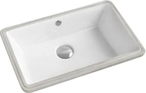 Mexen Venus lavabo sottopiano 54 x 35 cm, bianco - 25415400