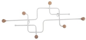 Attaccapanni da parete bianco in metallo 60,5 cm Metro – PT LIVING