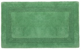 Tappeto bagno 50x80 cm in cotone verde