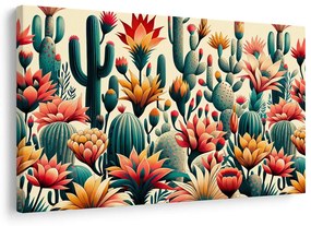 Quadro su tela – Cactus in fiore