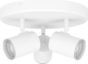 Eglo 901962 - Faretto da bagno CONSUMA 3xGU10/5W/230V IP44 bianco