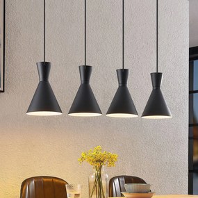 Lampada a sospensione Lindby Savrini, 4 luci