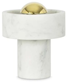 Tom Dixon - Stone Portable Lampada da Tavolo Gold Tom Dixon