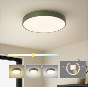 Brilagi - Plafoniera LED POOL LED/48W/230V 3000/4000/6000K 40 cm verde