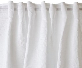 Tenda Annie bianco, passanti nascosti 140x300 cm