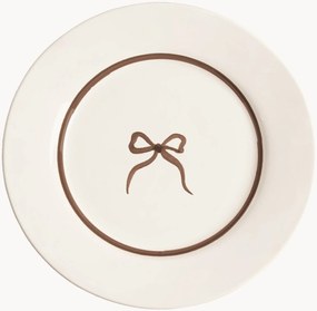 Piatto da colazione dipinto a mano Bow