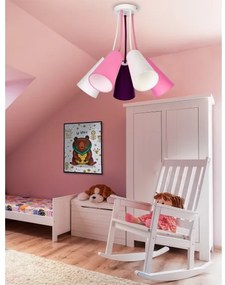Lampadario per bambini WIRE KIDS 5xE27/15W/230V