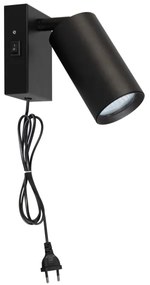 Solight WO3002-B - Lampada da parete CELE 1xGU10/30W/230V, nera
