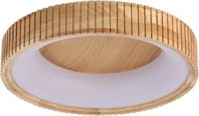 Brilagi - Plafoniera LED FALCON WOOD MODERN LED/30W/230V Ø 45 cm legno