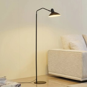 Lampada da terra Adrik Lindby, Nero, Soggiorno / Sala da pranzo, Metallo, Moderno, Lampada da terra