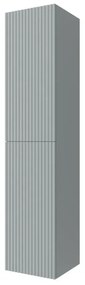 Colonna bagno sospesa 160cm in azzurro polvere a 2 ante Nara