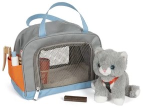 Small Foot - Peluche gatta con kit di cura