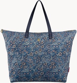 Borsa shopping in velluto Tilda Daisy Dreams